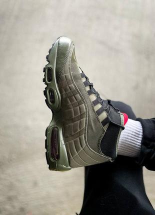 Nike air max 95 sneakerboot кросівки зимові термо7 фото