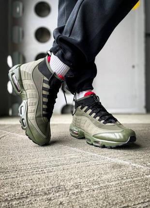 Nike air max 95 sneakerboot кросівки зимові термо3 фото