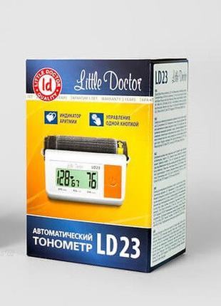 Тонометр little doctor ld-23 автоматичний на плече гарантія 5 років2 фото