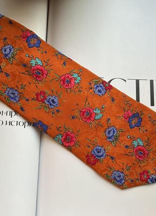 Шелковый яркий галстук carnaval de vense1 фото