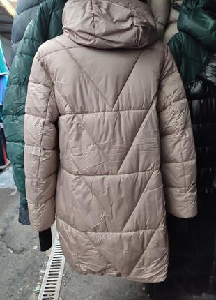 Куртка зимова подовжена жіноча. розміри з 50 по 582 фото