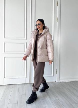 Тепла зимова куртка  "глорія