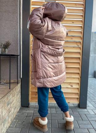 Стильная зимняя курточка4 фото