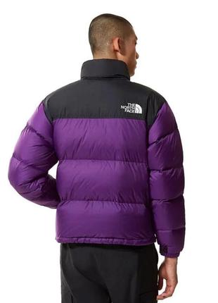 Пуховик The North Face 1997 retro nuptse jacket violet/black