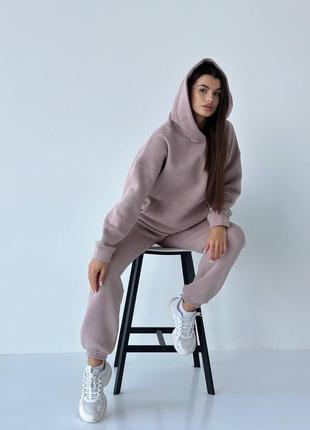 Женский спортивный костюм на флисе