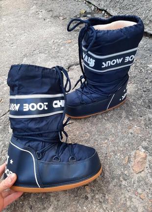 Луноходы снегоходы мунбуты сапоги chris snow boot 35-36