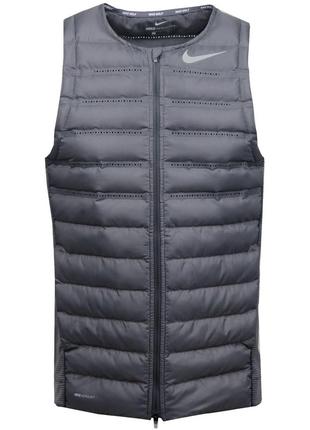 Nike aeroloft golf vest dark grey жилетка