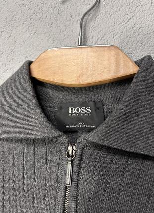 Кофта поло hugo boss 50 m merinos мужская лонгслив реглан2 фото