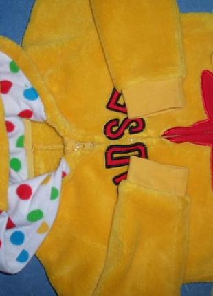 Пижама комбинезон слип кигуруми флисовая 6-7 лет рост 116-1224 фото
