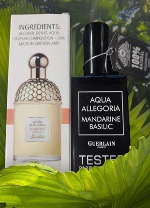 Guerlain aqua allegoria mandarine basilic 65 ml test