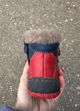 Новые детские зимние ботинки натуральная кожа4 фото