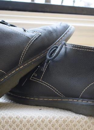 Шкіряні черевики напівчоботи дезерти р. 39 dr. martens 26 см6 фото