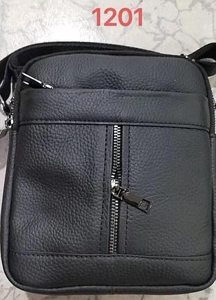 Мужская кожаная сумка среднего размера🔥 супер качество