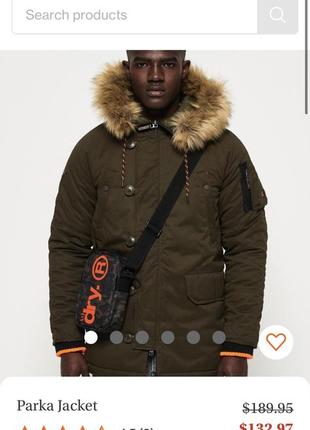 Superdry оригинал новая куртка, парка3 фото