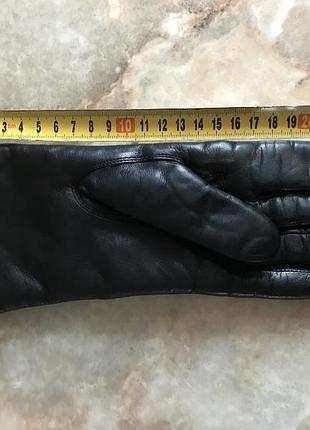 Кожаные лайковые перчатки