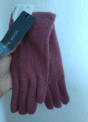 Перчатки рукавички шерсть2 фото