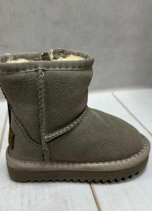 Зимние детские угги ugg itts бежевые р23-29