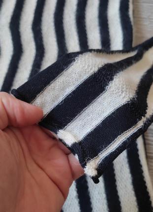 Женский свитер в полоску helmut lang striped sweater6 фото