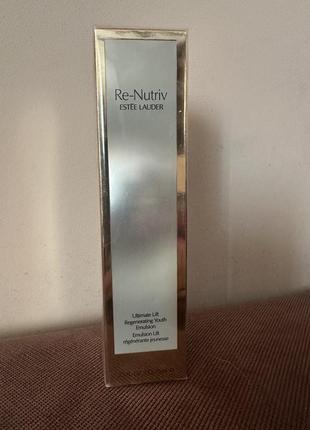 Estee lauder re-nutriv ultimate lift regenerating youth emulsion омолаживающая нмульсия