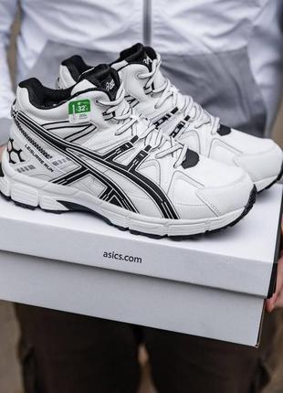 Шикарні зимові кросівки "Les Asics Gel Lyte 3 destinées aux femmes ne sont pas légion high fur winter"5 фото