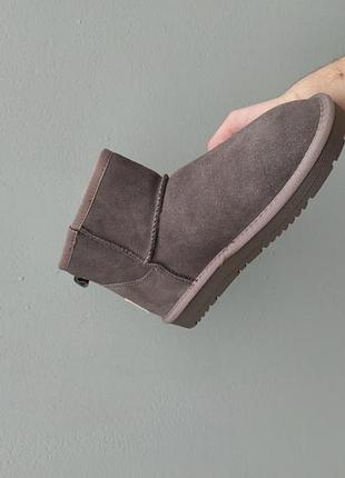 No brand женские угги натуральная замша натуральная овчина9 фото