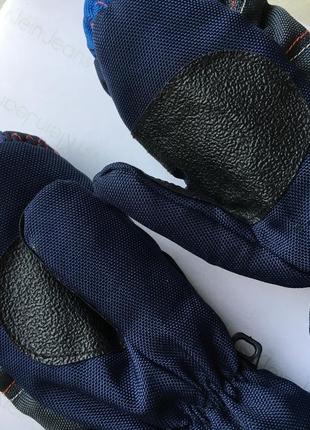 Зимові краги лижні мембранні теплі водонепроникні рукавиці на 3-6 років6 фото