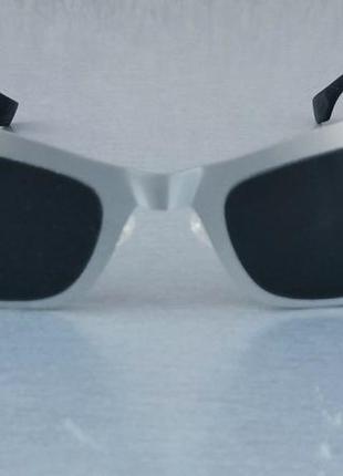 Prada очки кошечки женские солнцезащитные в стальной металлической оправе2 фото