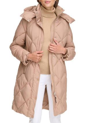 Dkny hooded puffer coat