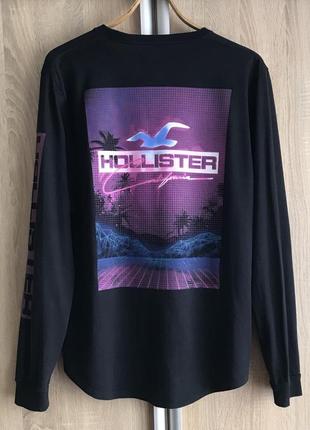 Реглан hollister с рисунком на спине идеален