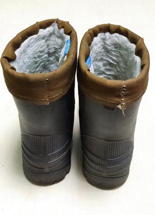 Теплі гумові чоботи jonation 33 розмір — 21 см2 фото