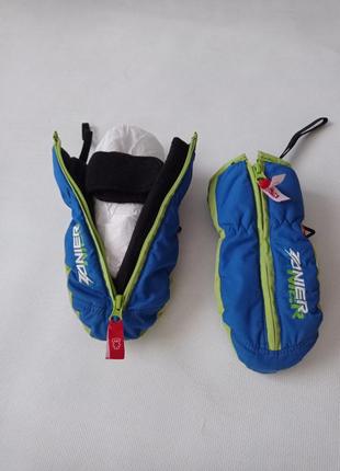 Reusch edgar mitten. детские варежки на молнии.