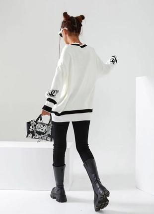 Женская кофта, свитер в стиле chanel3 фото
