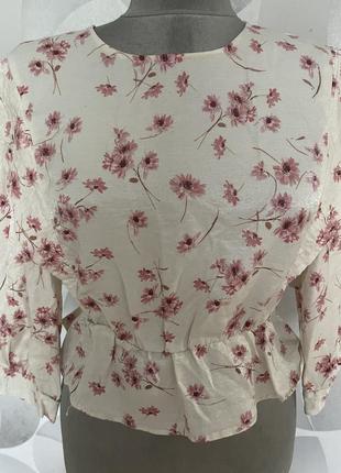Укорочена блуза zara