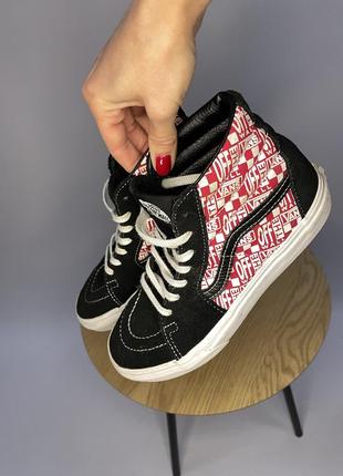 Замшевые высокие кроссовки vans2 фото