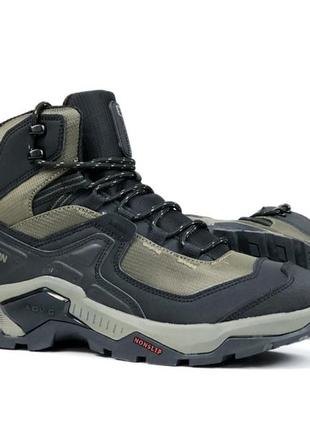 Чоловічі єврозимові кросівки salomon quest element gore-tex gt6 фото