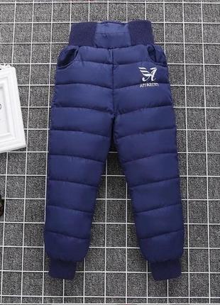 Теплі зимові штани полу комбінезон