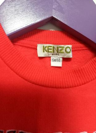 Платье оригинал kenzo с драконом. новогоднее платье. праздничное платье на 6 мес., на рост 68 см. детское платье красивого цвета.3 фото