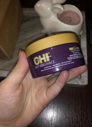 Chi deep brilliance high shine firm hold olive monoi гель воск для волос віск волосся помада стайлинг стайлінг чоловічий мужской8 фото