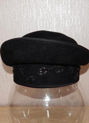 Очаровательная фетрвая шляпка elegance collection3 фото