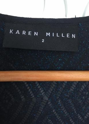 Блуза кофта накидка шелк karen millen3 фото