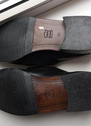 Мужские кожаные туфли итальянского бренда don carlos.6 фото