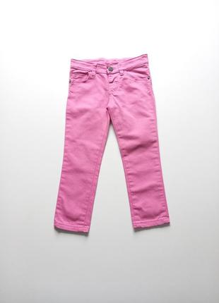 Крутые джинсы, розовый цвет.