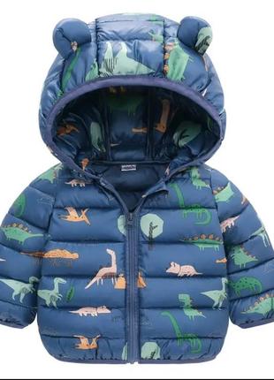 Куртка,куртка з динозаврами ,куртка на хлопчика,куртка детская,куртка динозавры1 фото