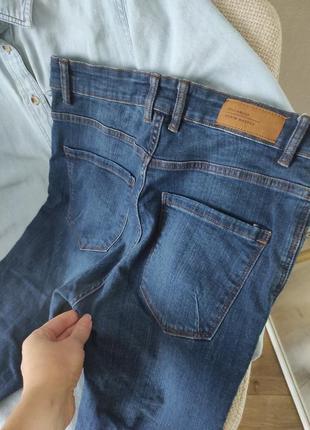 Мужские джинсы синие4 фото