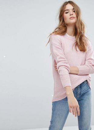 Розовый свитер от new look, размер l