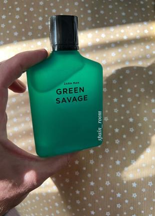 Чоловічі парфуми zara blue spirit /green savage2 фото