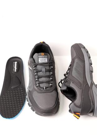 Кроссовки мужские влагостойкие темно-серые