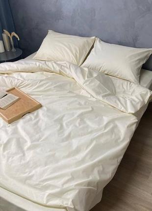 Комплект постільної білизни бязь голд люкс двоспальний євро сімейний1 фото