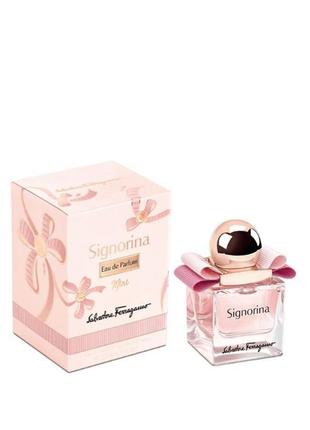 Оригинальный salvatore ferragamo signorina 20 ml ( сальватор феррагамо сигрина ) парфюмированная вода1 фото