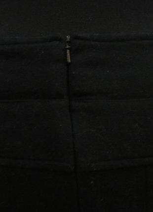 Пышная шерстяная юбка трапеция3 фото